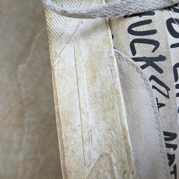Converse Not Chuck Graphic High-Top Sneakers Thrashed Grunge